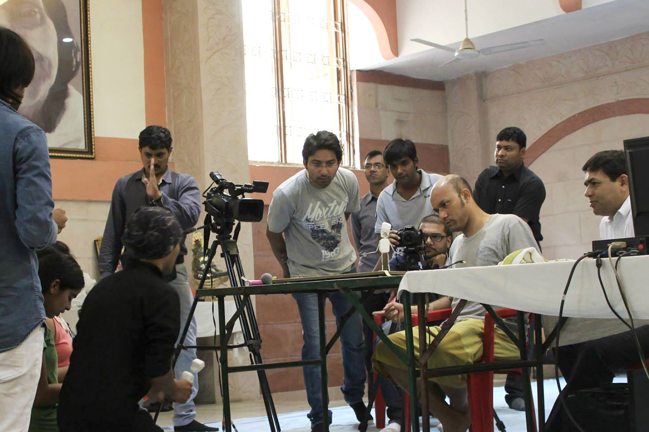 A photograph from Animation Art Workshop conducted by Animation Film Designer Vaibhav Kumaresh